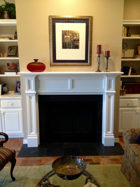 Custom Fireplace Mantel Surround, Custom Fireplace Mantel Surround New Jersey