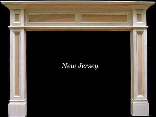 Custom Fireplace Mantel Surround, Custom Fireplace Mantel Surround New Jersey