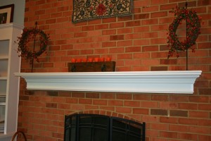 Santa Ana Fireplace Mantel Shelf