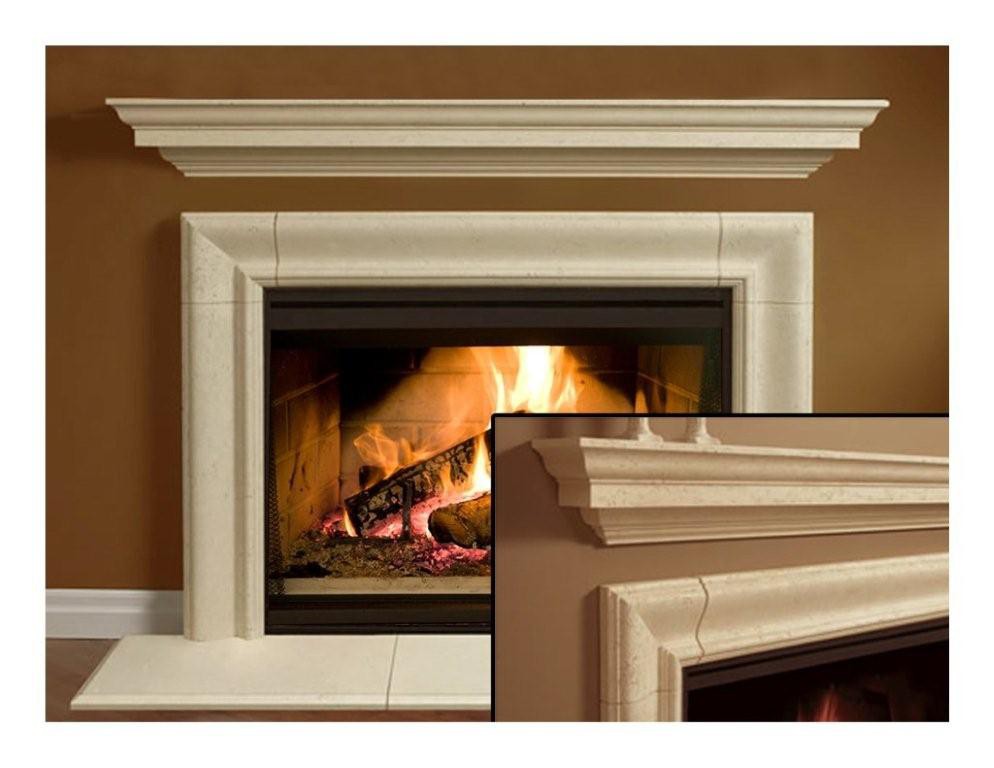 Cast Stone Fireplace Mantels | Faux Stone Fireplace Mantels